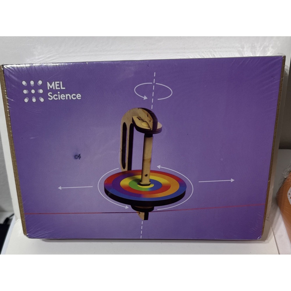 MEL STEM Science GYROSCOPE Kids Craft Kit Toy Model Experiment 5+. SEALED New‎